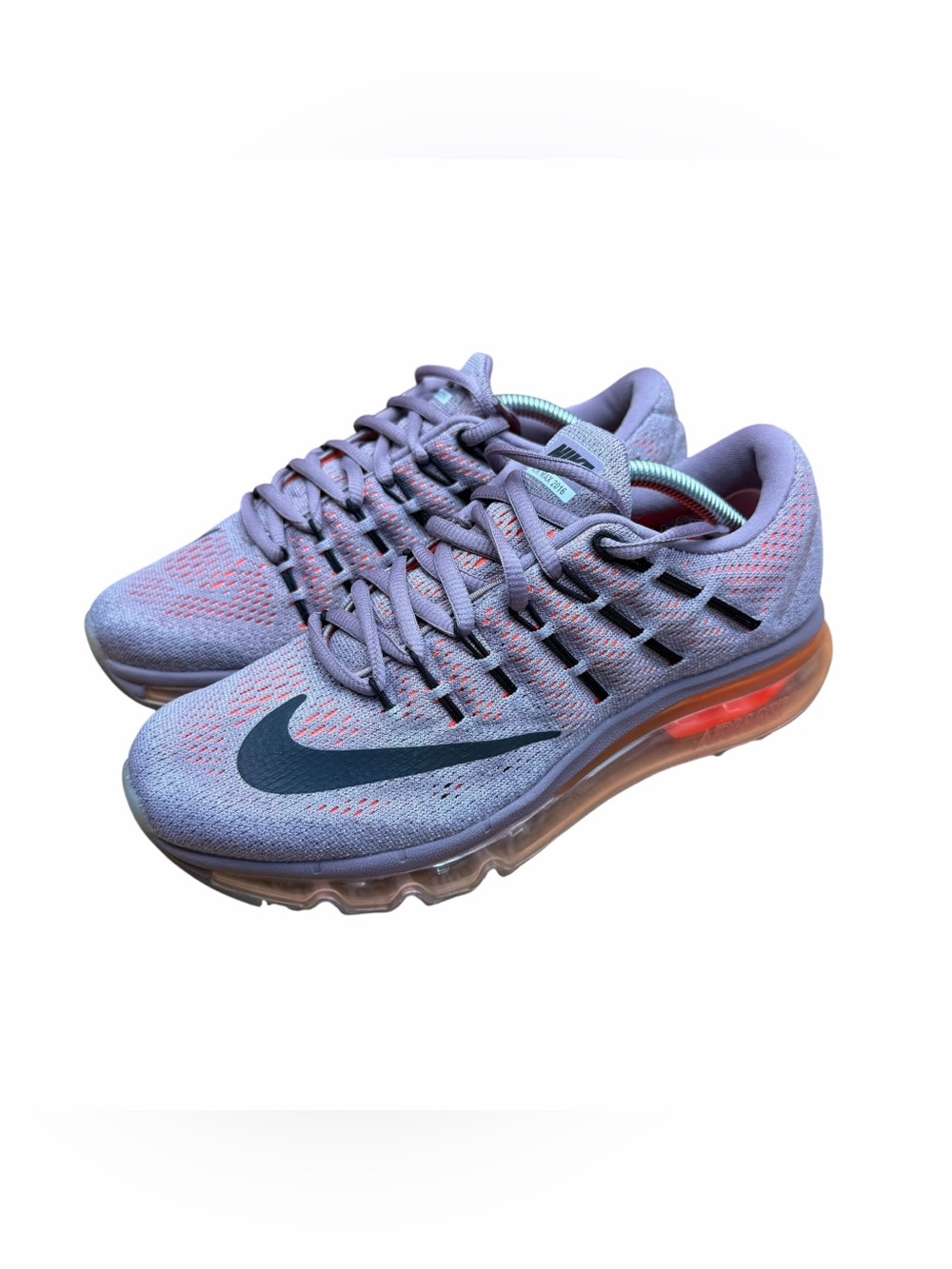 Nike Air Max 2016 Women’s size 6.5 Purple Black Athletic Running Shoes